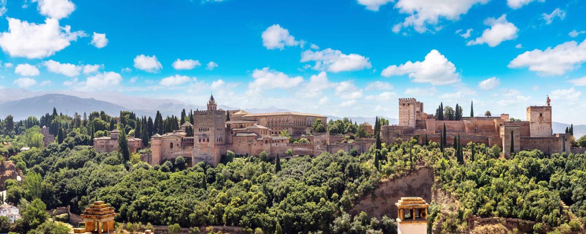 Alhambra Palace Hotel Granada Bagian luar foto
